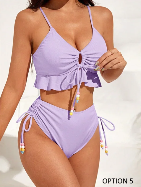 New High-Waist Bikini Swimsuit  CODE: KAR3886