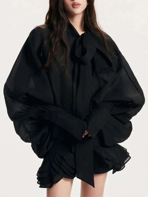 New Fashion O Neck Long Sleeve Mini Dress CODE: KAR3888