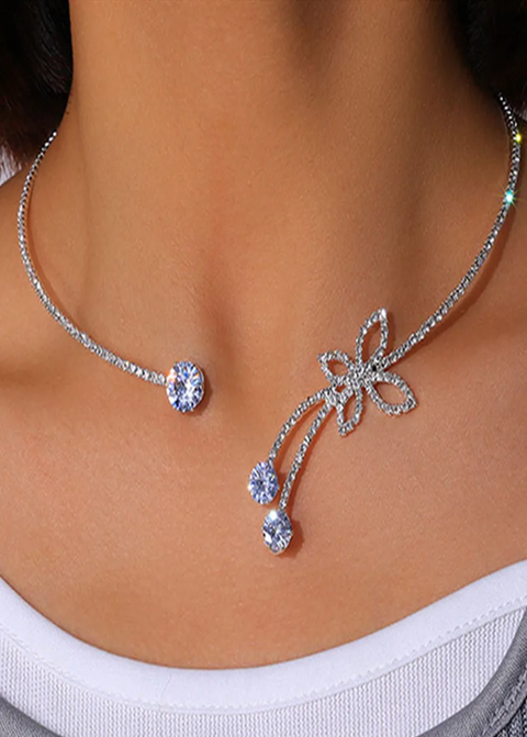 New Rhinestone Crystal Necklace CODE: KAR3892