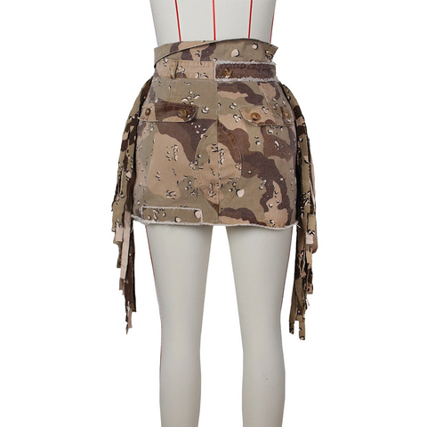 New Side Pocket Fashion High Waist Skirt CODE: KAR3896