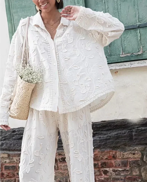 New Fashion Flower Two-piece Set CODE: KAR3897