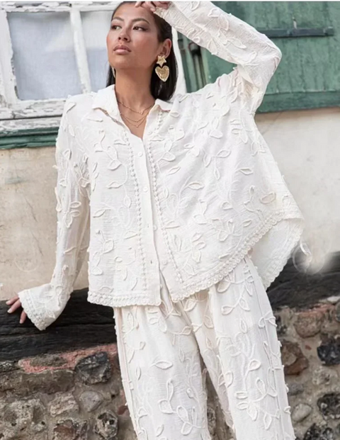 New Fashion Flower Two-piece Set CODE: KAR3897