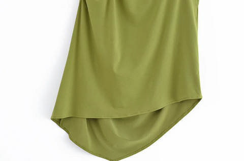 New Backless Top With Solid Wide-leg Pant Set CODE: KAR3901
