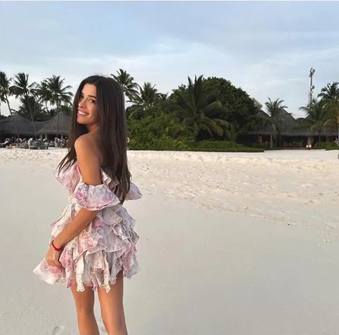 New Print Fashion High Waist Mini Party Dress CODE: KAR3907