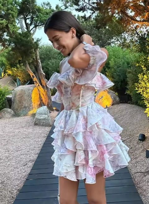 New Print Fashion High Waist Mini Party Dress CODE: KAR3907