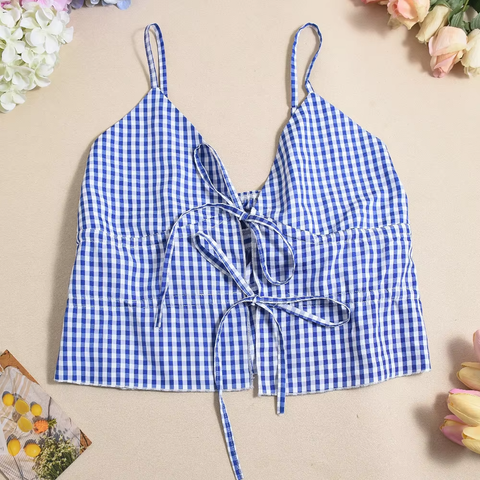 New Sweet Front Lace Up Tops - Long Skirt 2Piece Set CODE: KAR3908