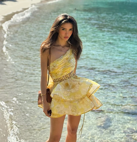 New Printng Sleeveless High Waist Mini Dress CODE: KAR3909