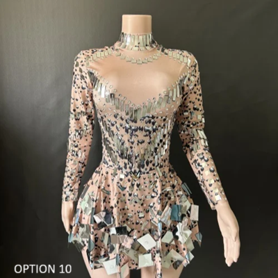 New Luxury high elastic Long Sleeve Evening Party Dress CODE: KAR3912