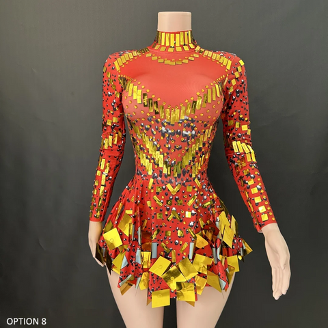 New Luxury high elastic Long Sleeve Evening Party Dress CODE: KAR3912