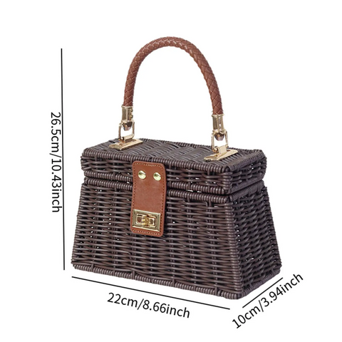 New Fancy Woven Tote Handbag CODE: KAR3915