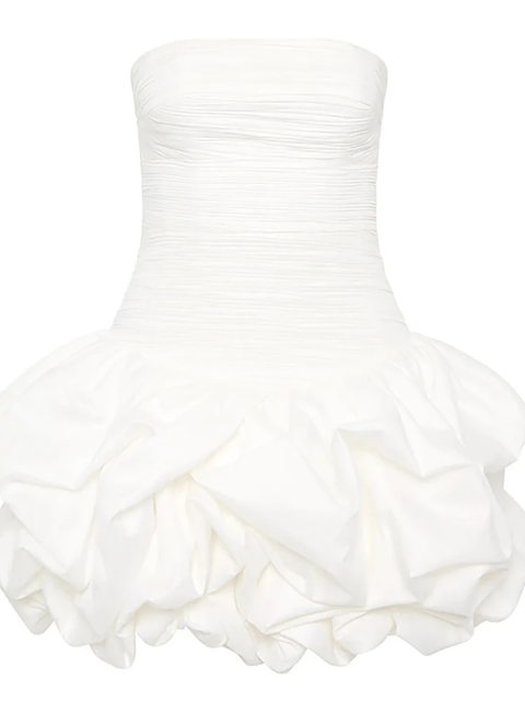 New sexy Strapless Printed Sleeveless High Waist Patchwork A-line Short Dress CODE: KAR3919