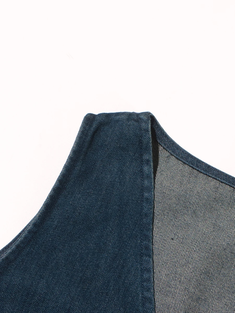 New style V Neck Sleeveless Solid Patchwork Feathers Pullover Mini Dress CODE: KAR3920