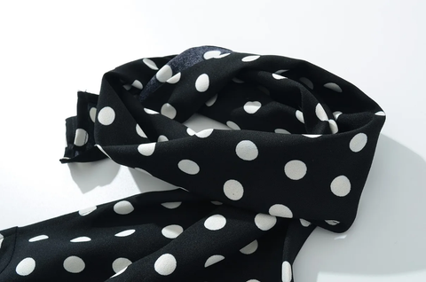 New Polka Dot Halter Tie Bow Sashes Elastic Waist two piece sets CODE: KAR3921