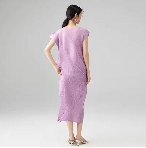 New Fashion Round Neck Top & Twill Skirt Set CODE: KAR3925
