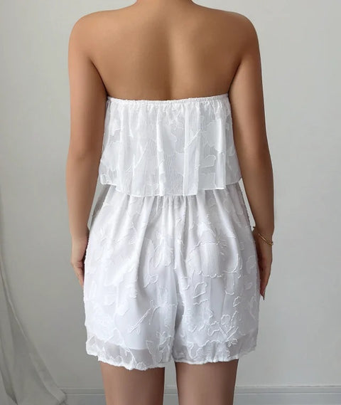 New Fashion Casual Style and Gentle Strapless Jumpsuit CODE: KAR3939