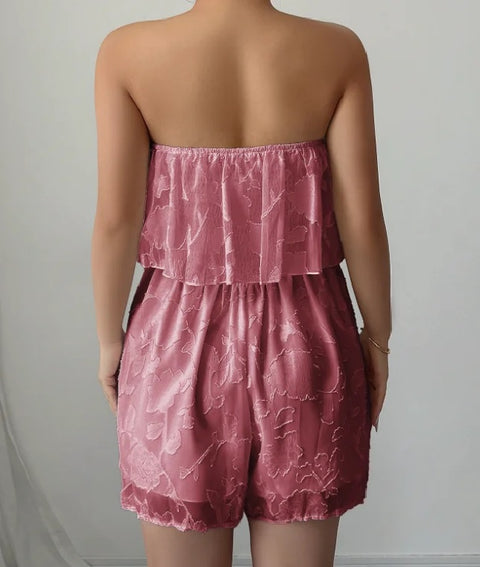 New Fashion Casual Style and Gentle Strapless Jumpsuit CODE: KAR3939