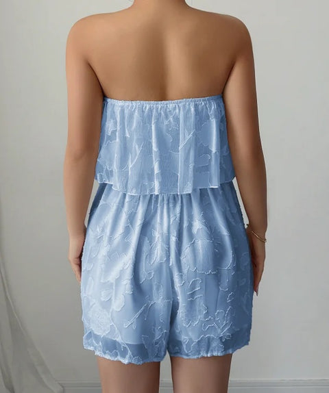 New Fashion Casual Style and Gentle Strapless Jumpsuit CODE: KAR3939