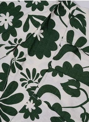 New Fashion Backless Flower Print Strap Jumpsuit CODE: KAR3940