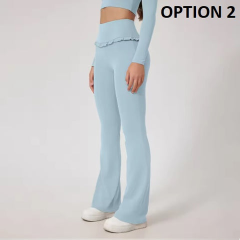 New Fashion High Waist Bell Flare Legging CODE: KAR3947