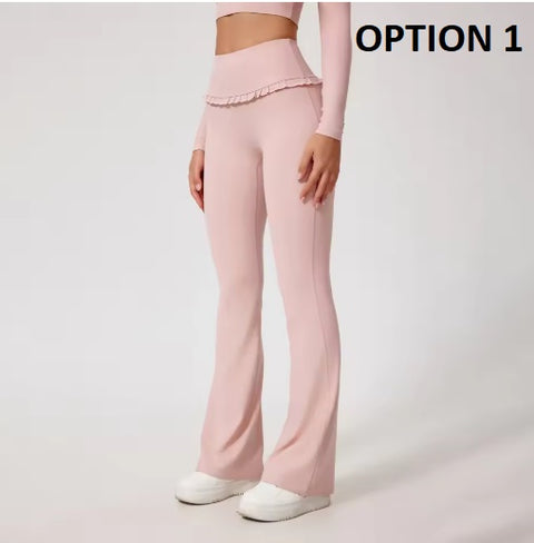 New Fashion High Waist Bell Flare Legging CODE: KAR3947