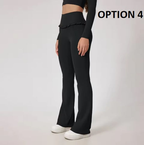 New Fashion High Waist Bell Flare Legging CODE: KAR3947