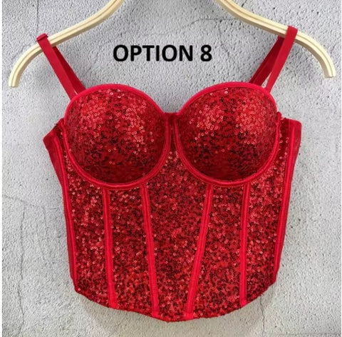 New coreset Body Shaper Elegant Slim Bustier Crop Top CODE: KAR3959