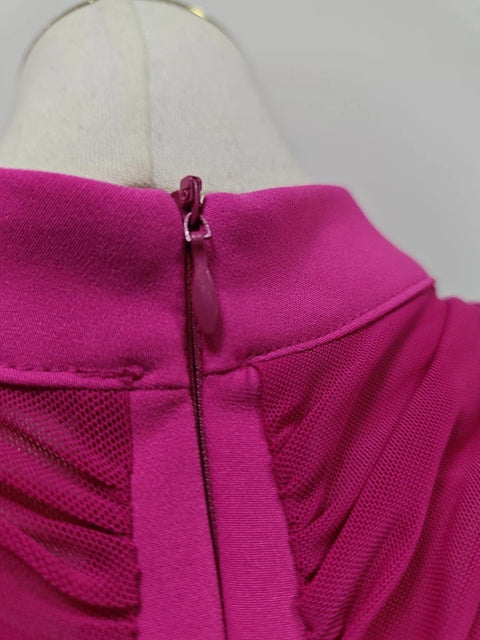 New Spliced Folds O Neck Sleeveless Fashion Style Top CODE: KAR3974