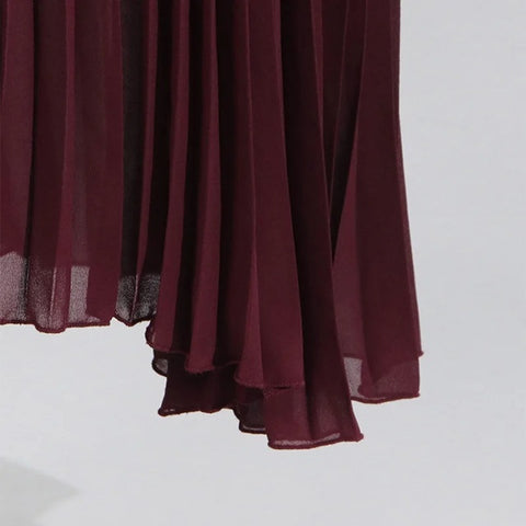 New Shoulder Splicing Elegant Fashion Spring Dress CODE: KAR3976