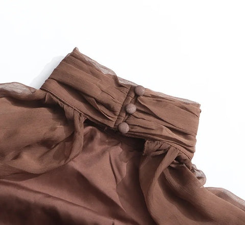 New high-neck bow sexy backless dress CODE: KAR3986