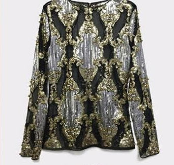 Monrsh Women's Exclusive Diamond Work Top CODE: MON237