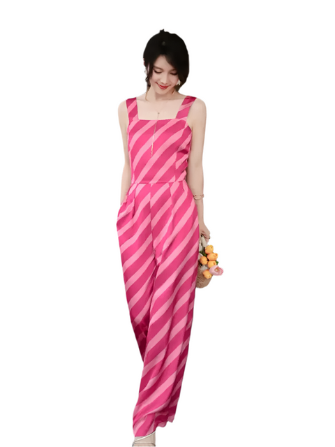 Summer New Arrival Fashionable Elegant Straight Fit Jumpsuit CODE: READY1095