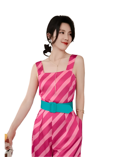 Summer New Arrival Fashionable Elegant Straight Fit Jumpsuit CODE: READY1095