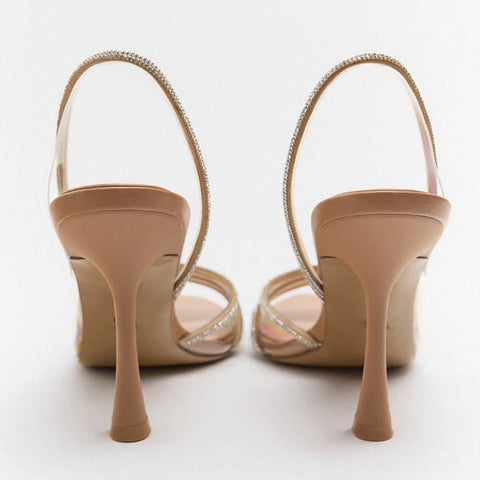 New Fashion Stiletto Slingback Peep toe High heel Sandal SIZE: 36 CODE: READY1359