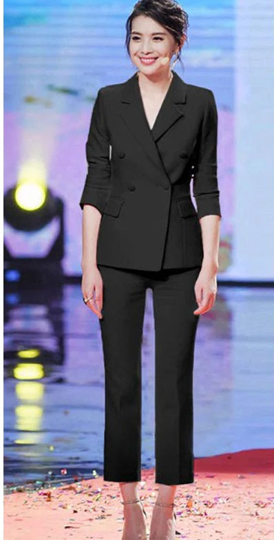 New long-sleeved suit trousers business suit 2piece Set CODE: READY1548