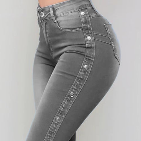 New Skinny Bell Bottom Butt Lift Washed Over sizes Pant CODE: READY1599