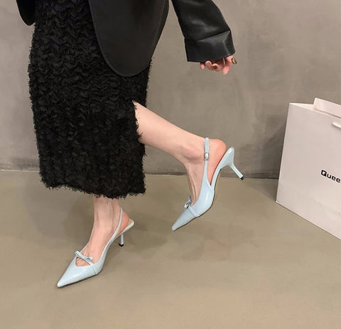 New Pointed Toe Fashion Elegant High Heel Sandals SIZE:35 CODE: READY1614