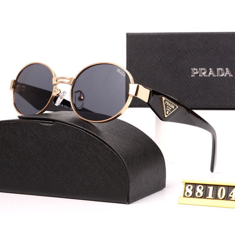 New Classic oval shaped metal sunglasses brand designer sunglasses CODE: READY1628