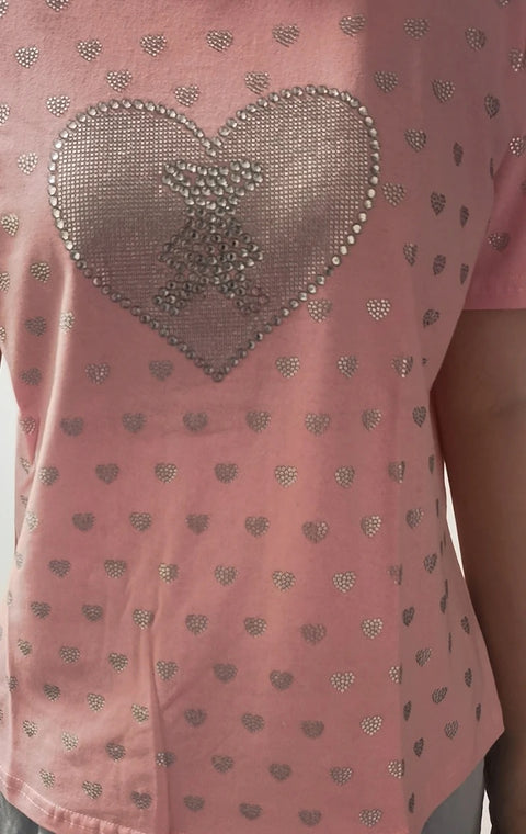 Nw Ballet Bear Design Heavy Embellied Top CODE: READY1633