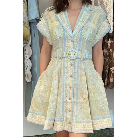 New fashionable, short-sleeved mini dress CODE: READY1653