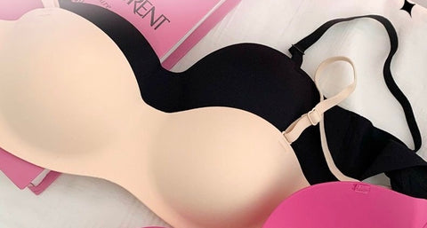 sexy bra wedding dress beautiful back gathering seamless comfort bra CODE: READY1657