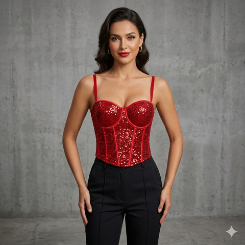 New coreset Body Shaper Elegant Slim Bustier Crop Top CODE: READY1680
