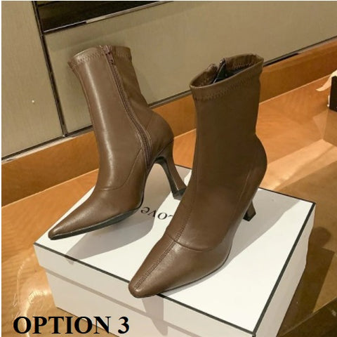 Ankle with thin heel boot SIZE:39 CODE: READY1700