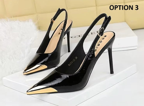 Thin Heels Wedding Back Strap Shoes SIZE: 41 CODE: READY1703