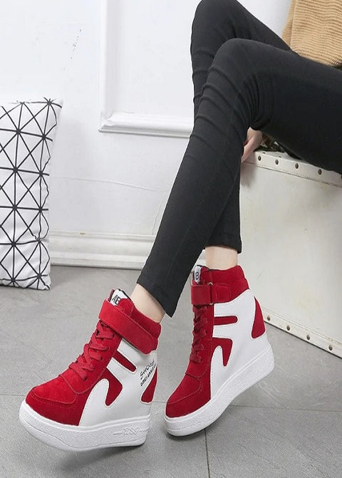 New Casual High top Platform Sneaker Vulcanize Shoe SIZE: 37 CODE: READY1723
