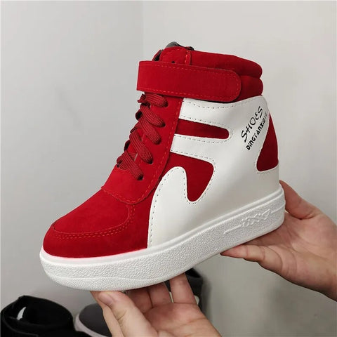 New Casual High top Platform Sneaker Vulcanize Shoe SIZE: 37 CODE: READY1723