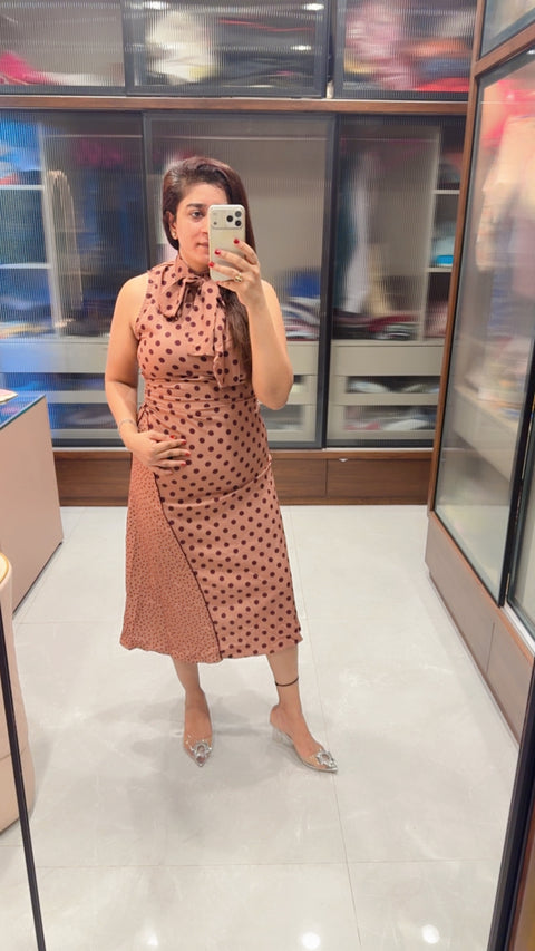 New fashion polka dot print dress CODE: READY1726