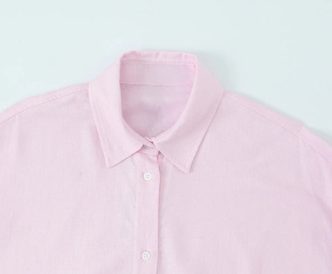 New Long Sleeve Simple Casual Shirts Top CODE: READY1727