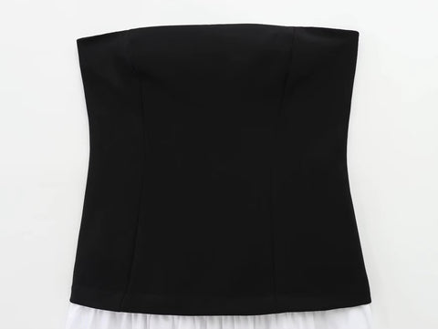 Fashion Slim Fit Strapless Minimalist Party Dress CODE: READY1759