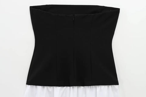 Fashion Slim Fit Strapless Minimalist Party Dress CODE: READY1759