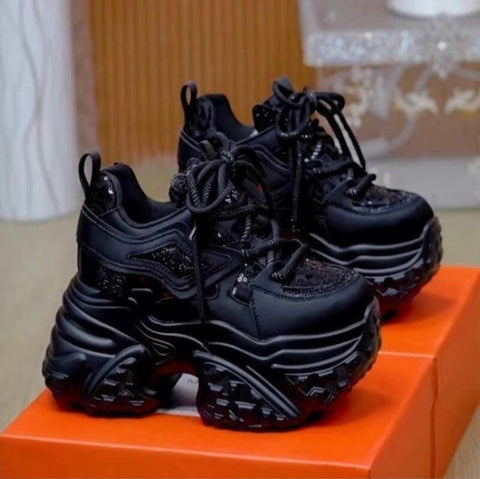 New Luxury Crystal Casual Shoes SIZE: 36 CODE: READY1766